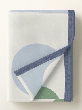 Kate Spade Throw Blanket Green/Blue Polka Dots - kate spade new york x Target